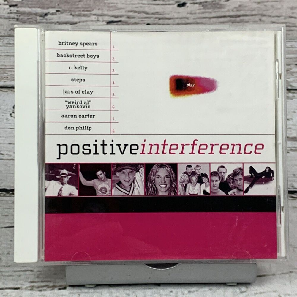 Positive Interference [2000 CD]‎ Target Exclusive Britney Spears Backstreet RARE